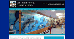 Desktop Screenshot of destinhistoryandfishingmuseum.org